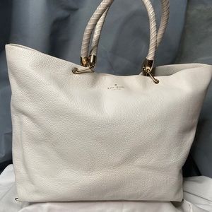 Kate spade white tote bag